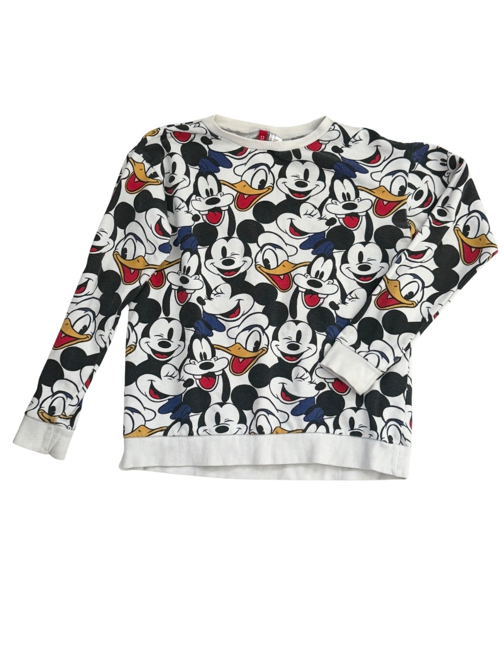 H&M Divided x Disney Mickey Minnie Donald Goofy Sweatshirt XS